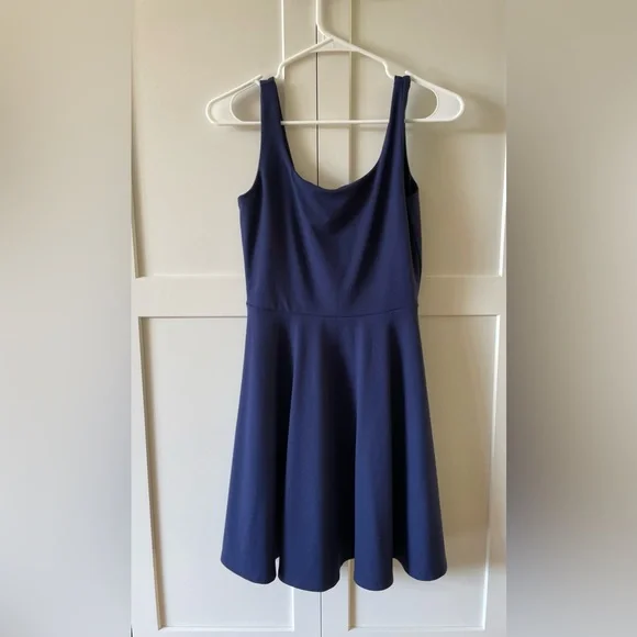 susana monaco flared tank dress Eyelet Fit & Flare Dress main image 0